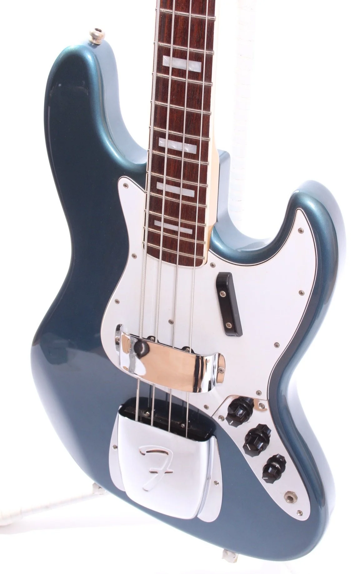 2008 Fender Jazz Bass 75 Reissue lake placid blue - Image 3