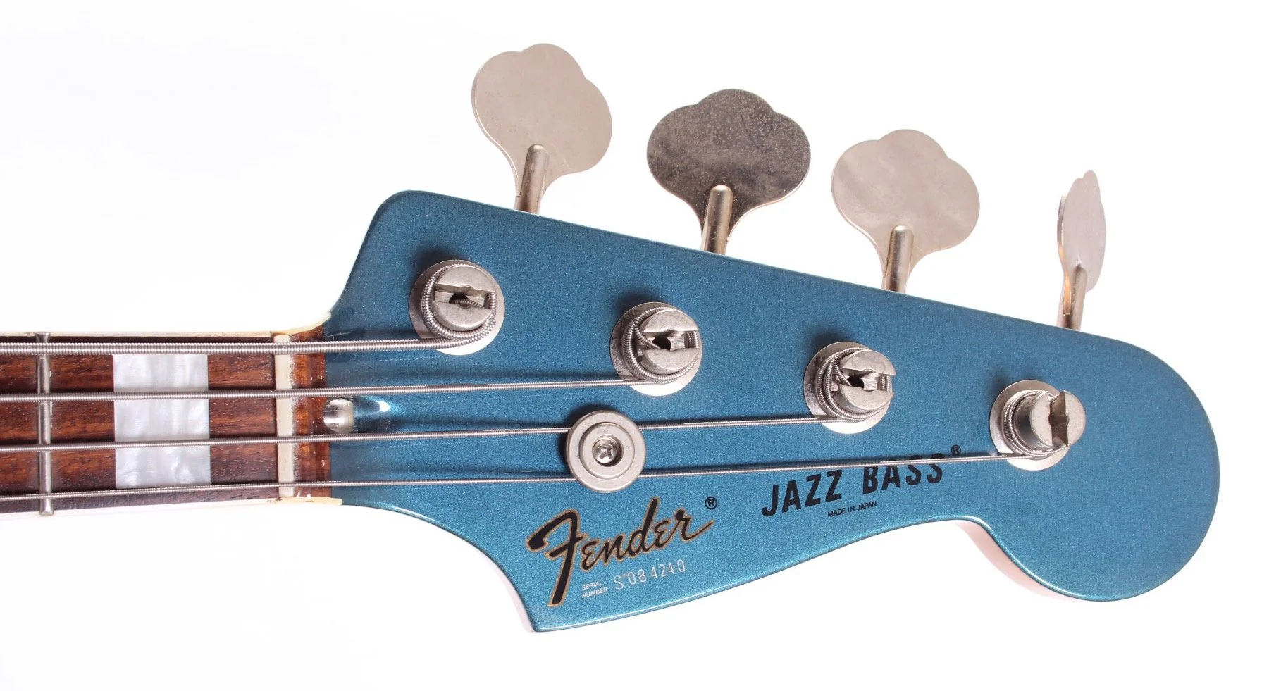 2008 Fender Jazz Bass 75 Reissue lake placid blue - Image 5