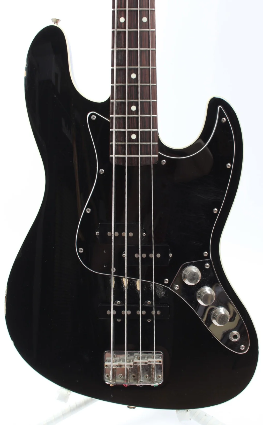 2008 Fender Jazz Bass Aerodyne PJ black - Image 3
