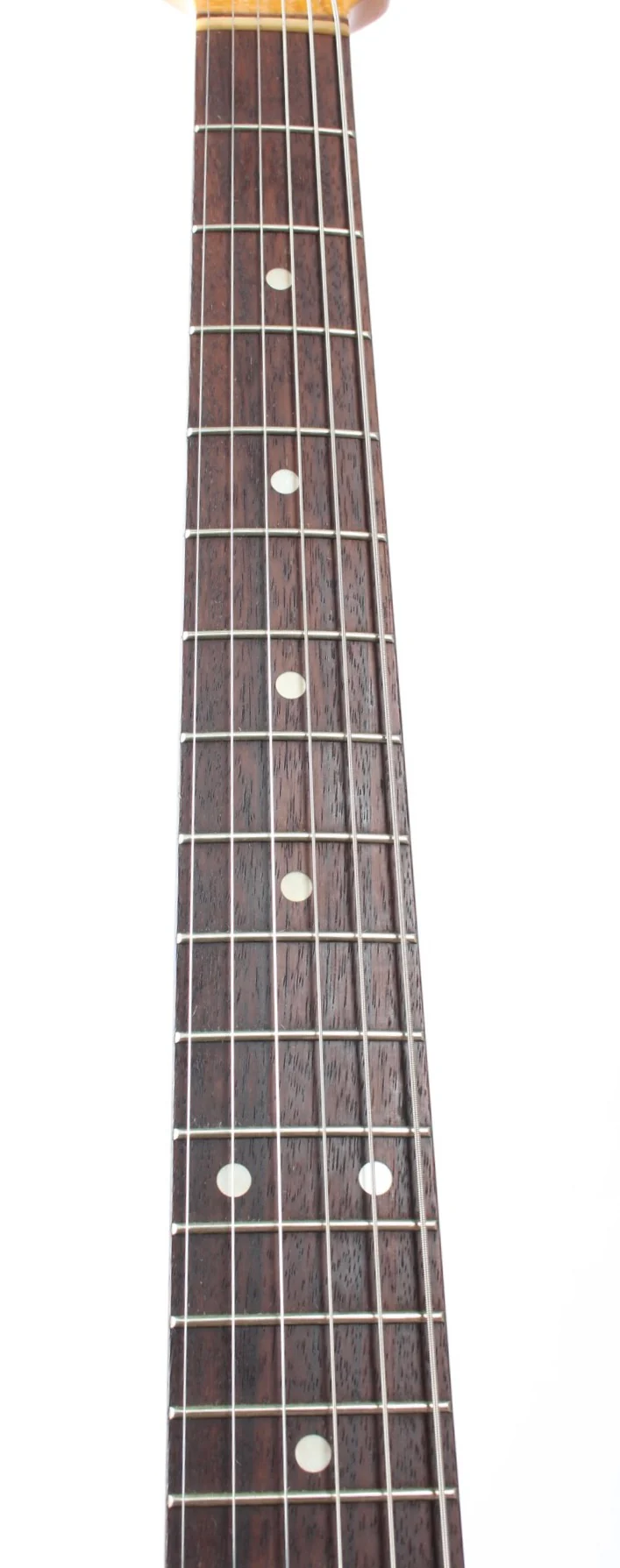 2008 Fender Mustang 69 Reissue Lefty sunburst - Image 4