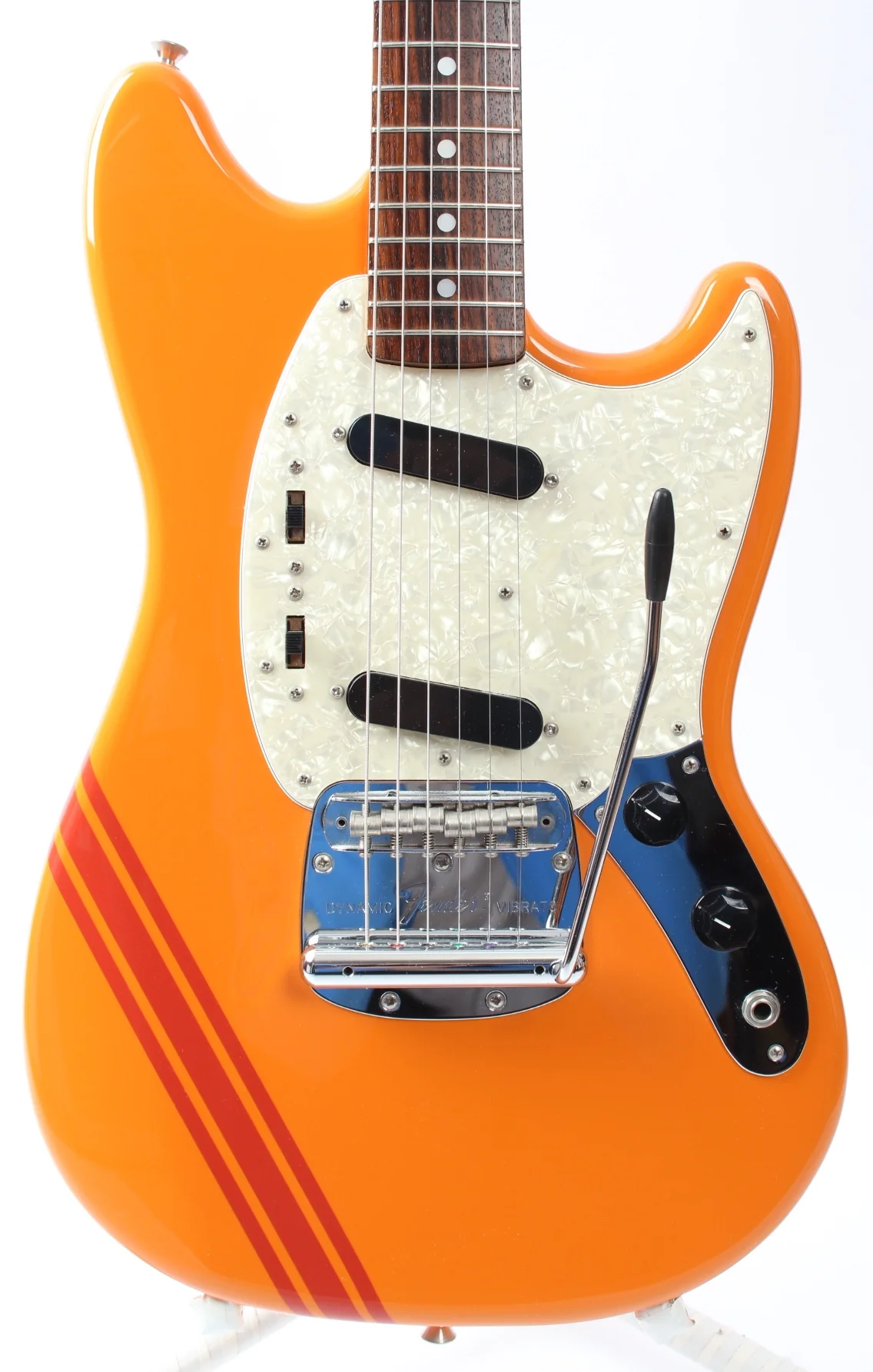 2008 Fender Mustang 73 Reissue competition orange - Image 2