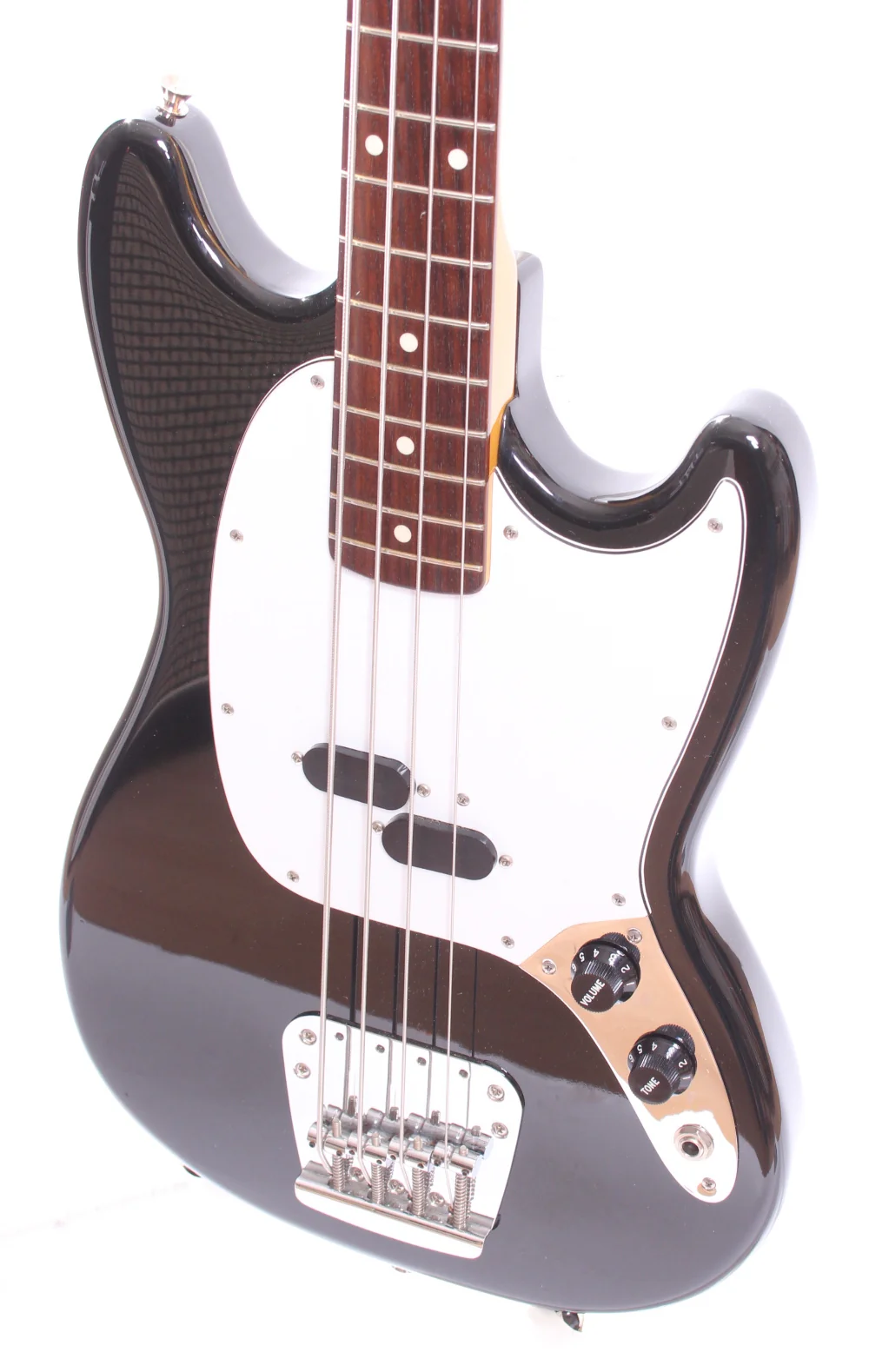 2008 Fender Mustang Bass black - Image 3