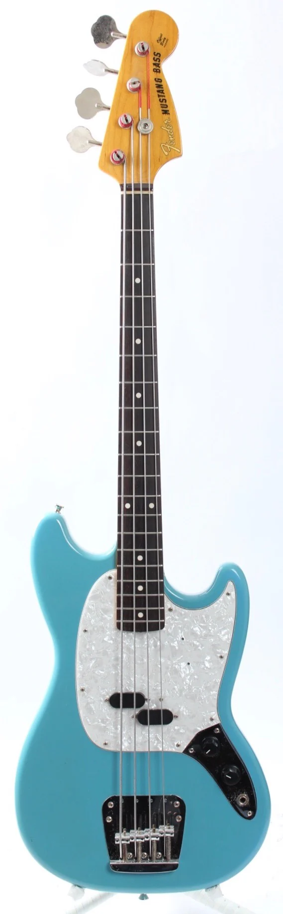 2008 Fender Mustang Bass california blue