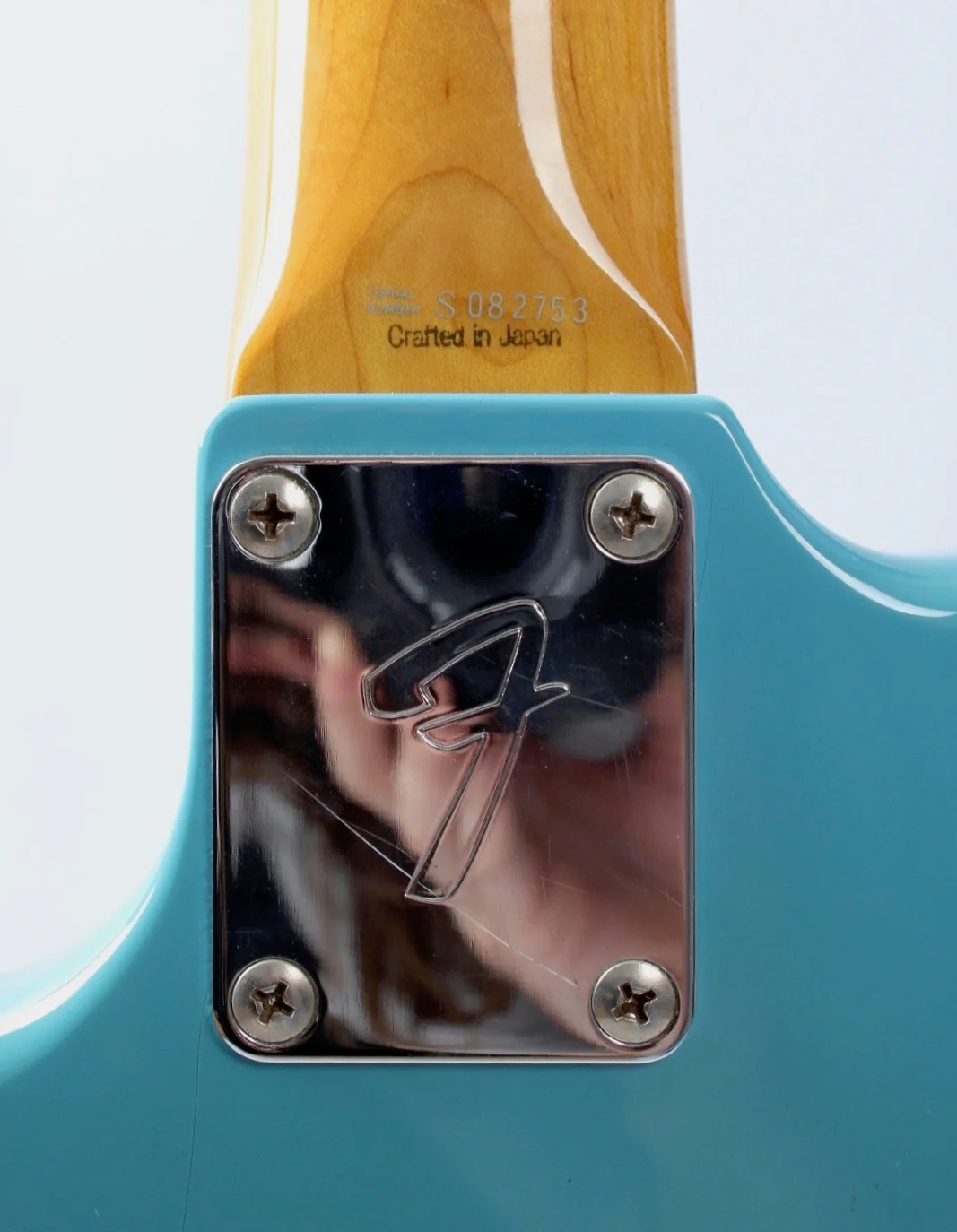 2008 Fender Mustang Bass california blue - Image 11