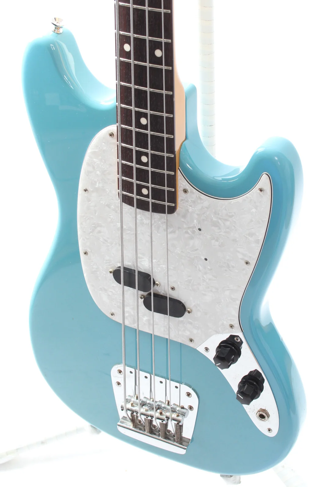 2008 Fender Mustang Bass california blue - Image 3