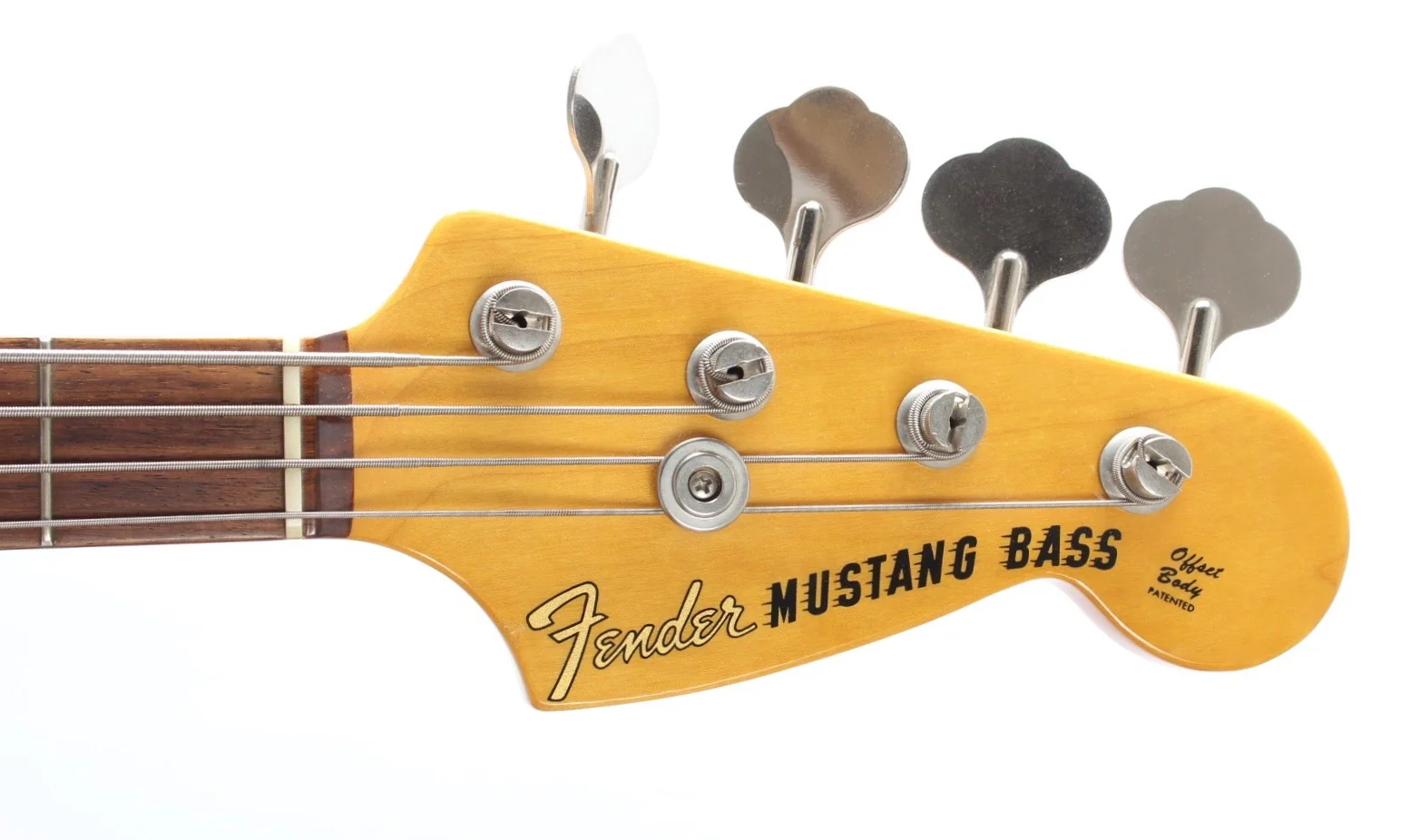 2008 Fender Mustang Bass competition olympic white - Image 5