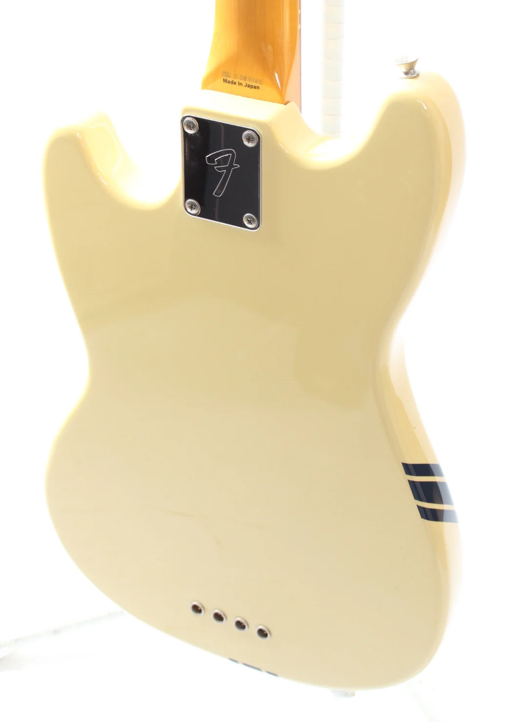 2008 Fender Mustang Bass competition olympic white - Image 8