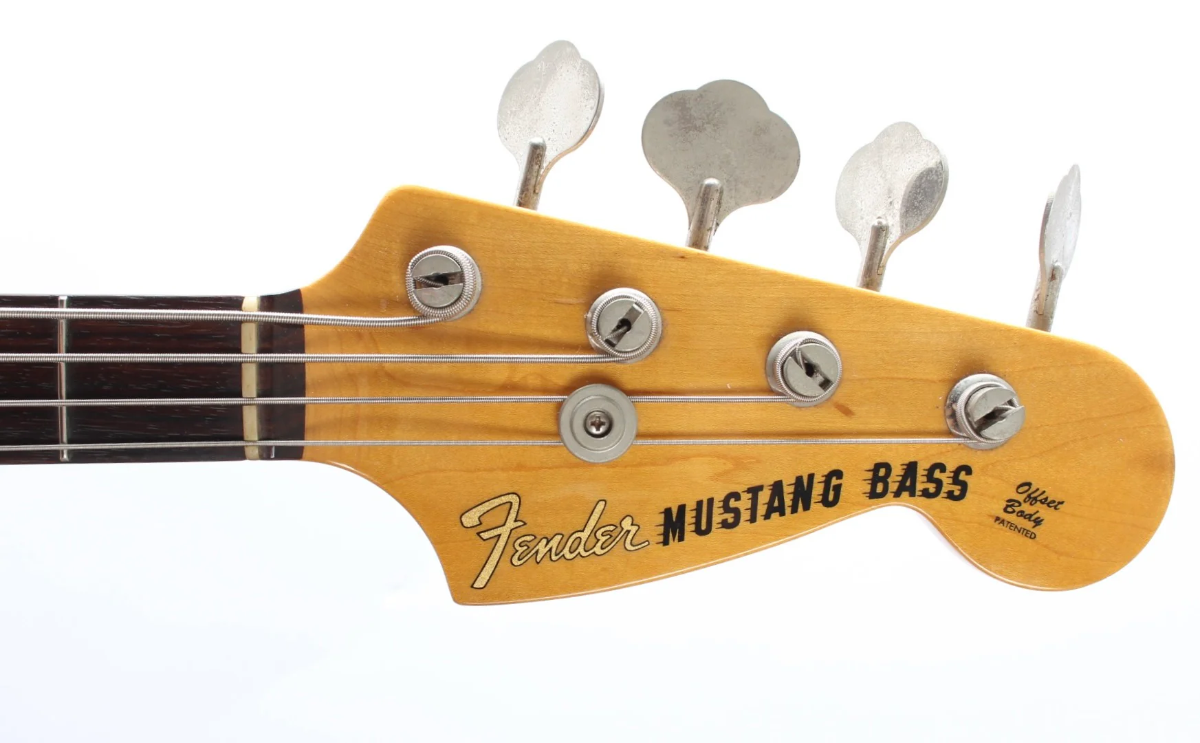 2008 Fender Mustang Bass competition red - Image 5