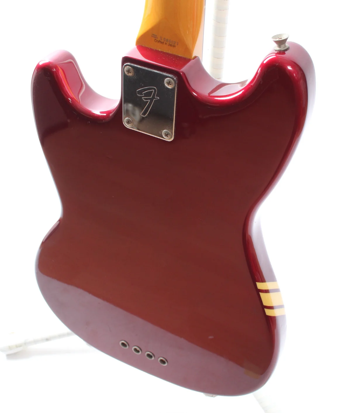 2008 Fender Mustang Bass competition red - Image 8