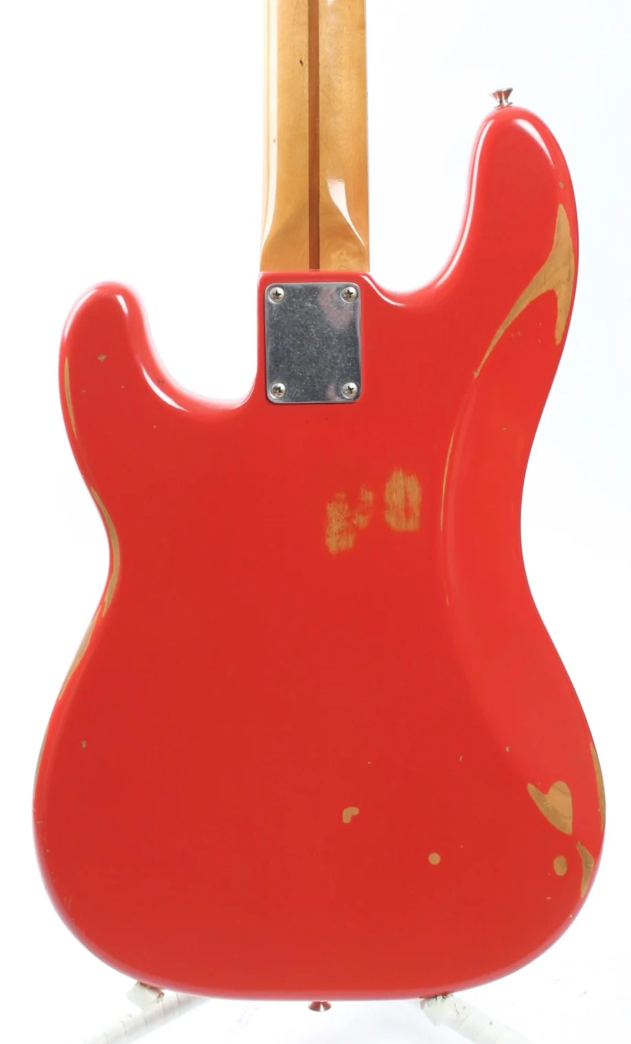 2008 Fender Precision Bass 50s Road Worn fiesta red - Image 7