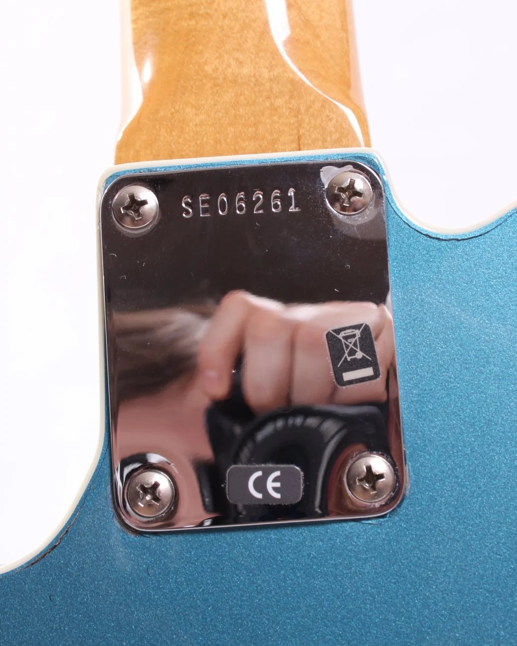 2008 Fender Telecaster Custom American Vintage 62 Reissue lake placid blue - Image 11