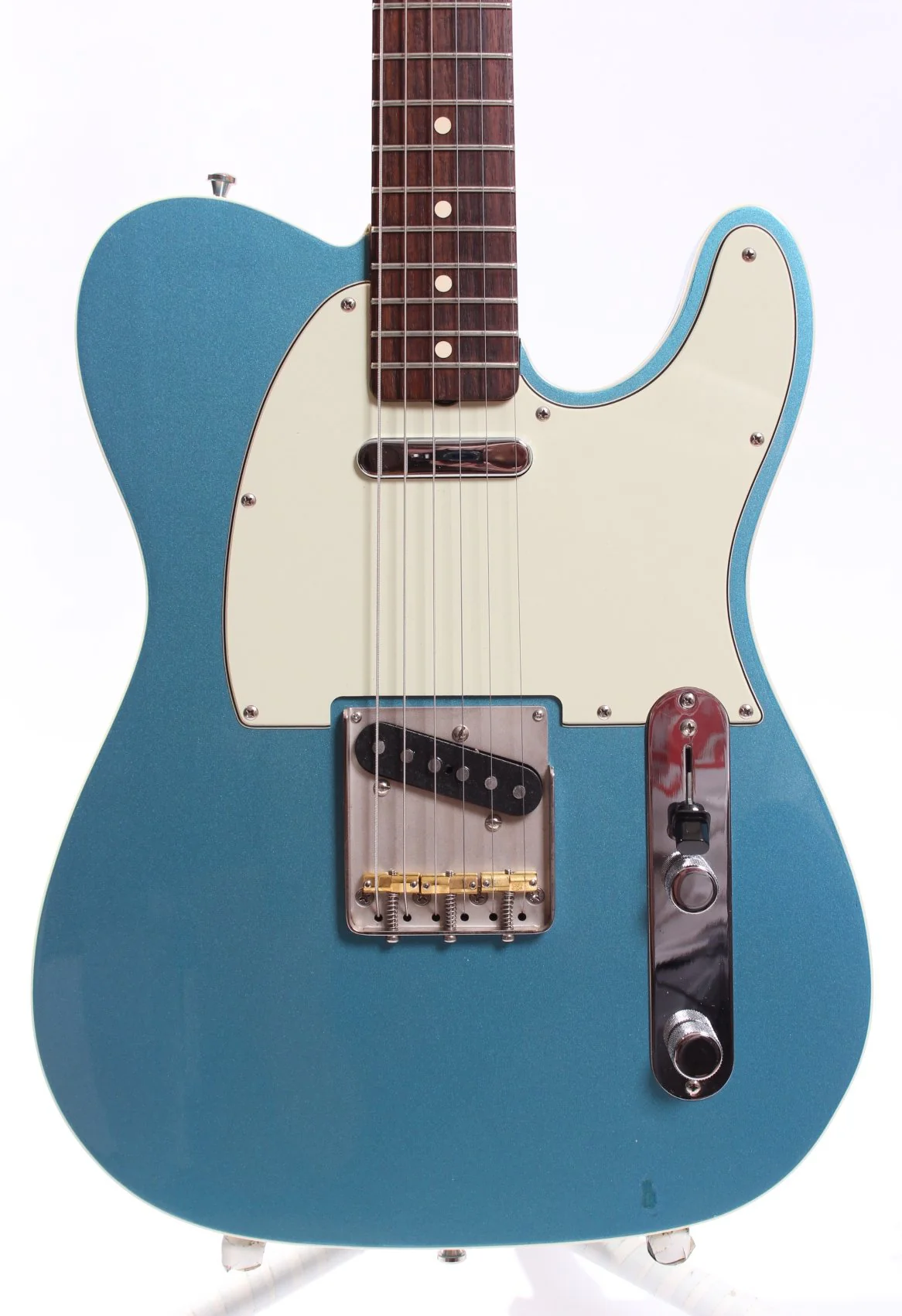 2008 Fender Telecaster Custom American Vintage 62 Reissue lake placid blue - Image 2