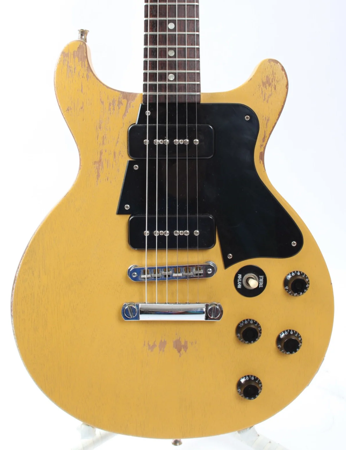 2008 Gibson Les Paul Special DC faded tv yellow - Image 2