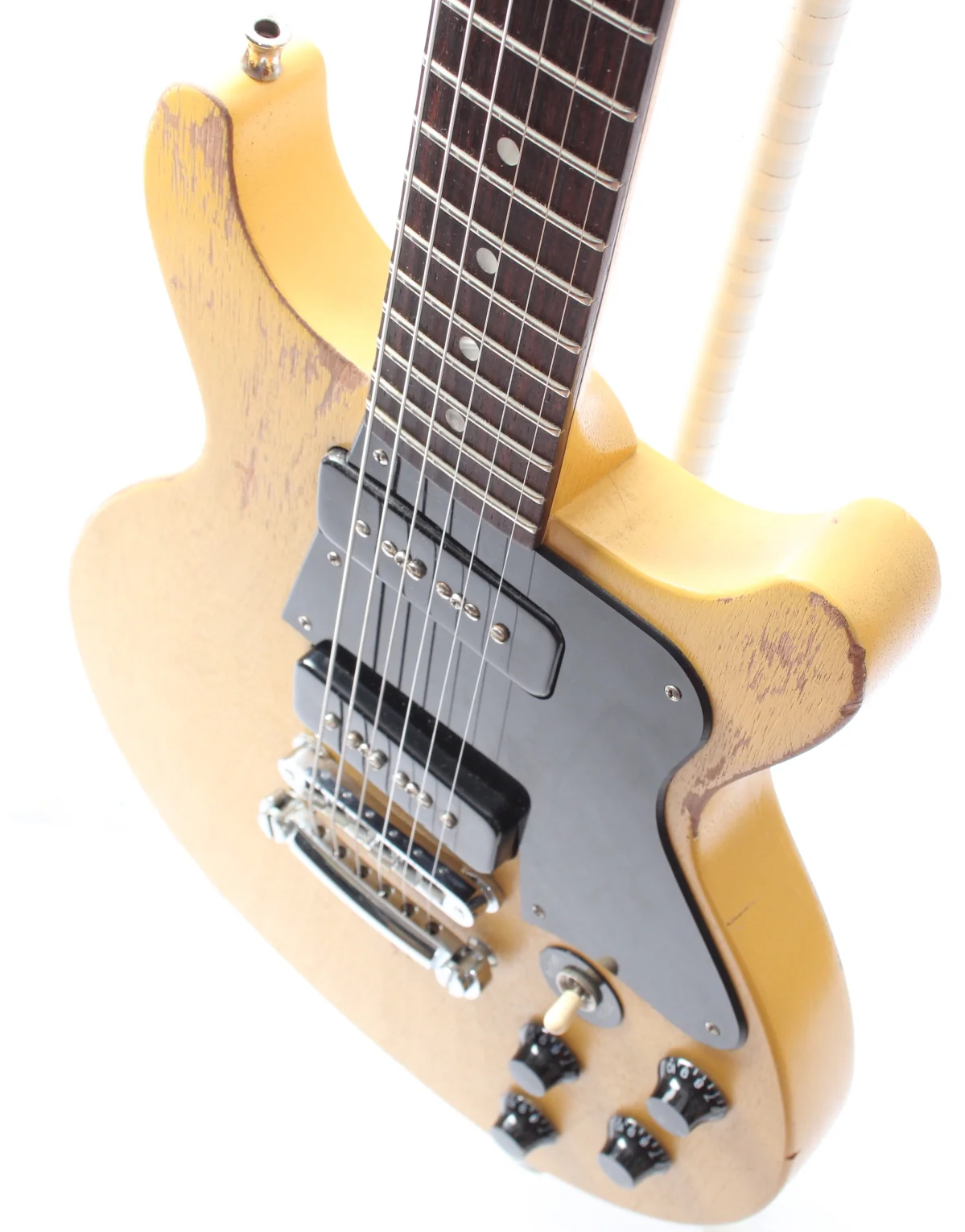 2008 Gibson Les Paul Special DC faded tv yellow - Image 3