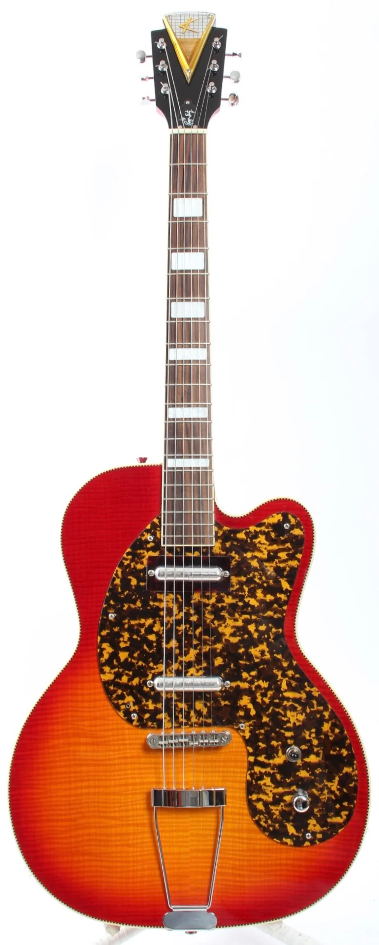 2008 Kay Thin Twin K161V vintage cherry sunburst