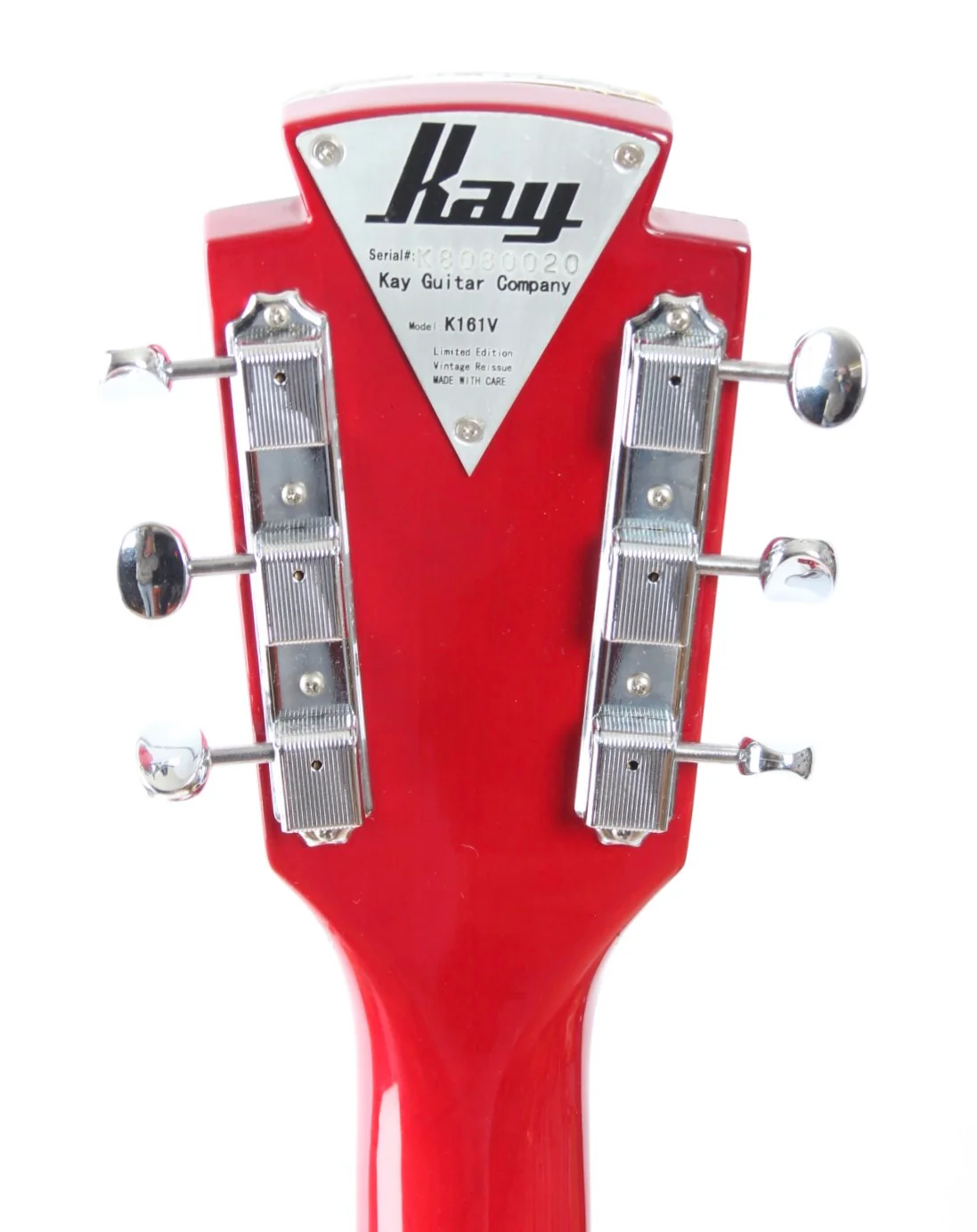 2008 Kay Thin Twin K161V vintage cherry sunburst - Image 11