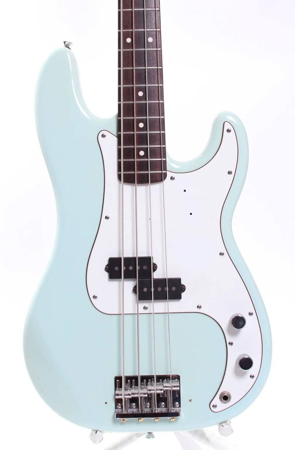 2008 Squier Classic Vibe 60s Precision Bass sonic blue - Image 2