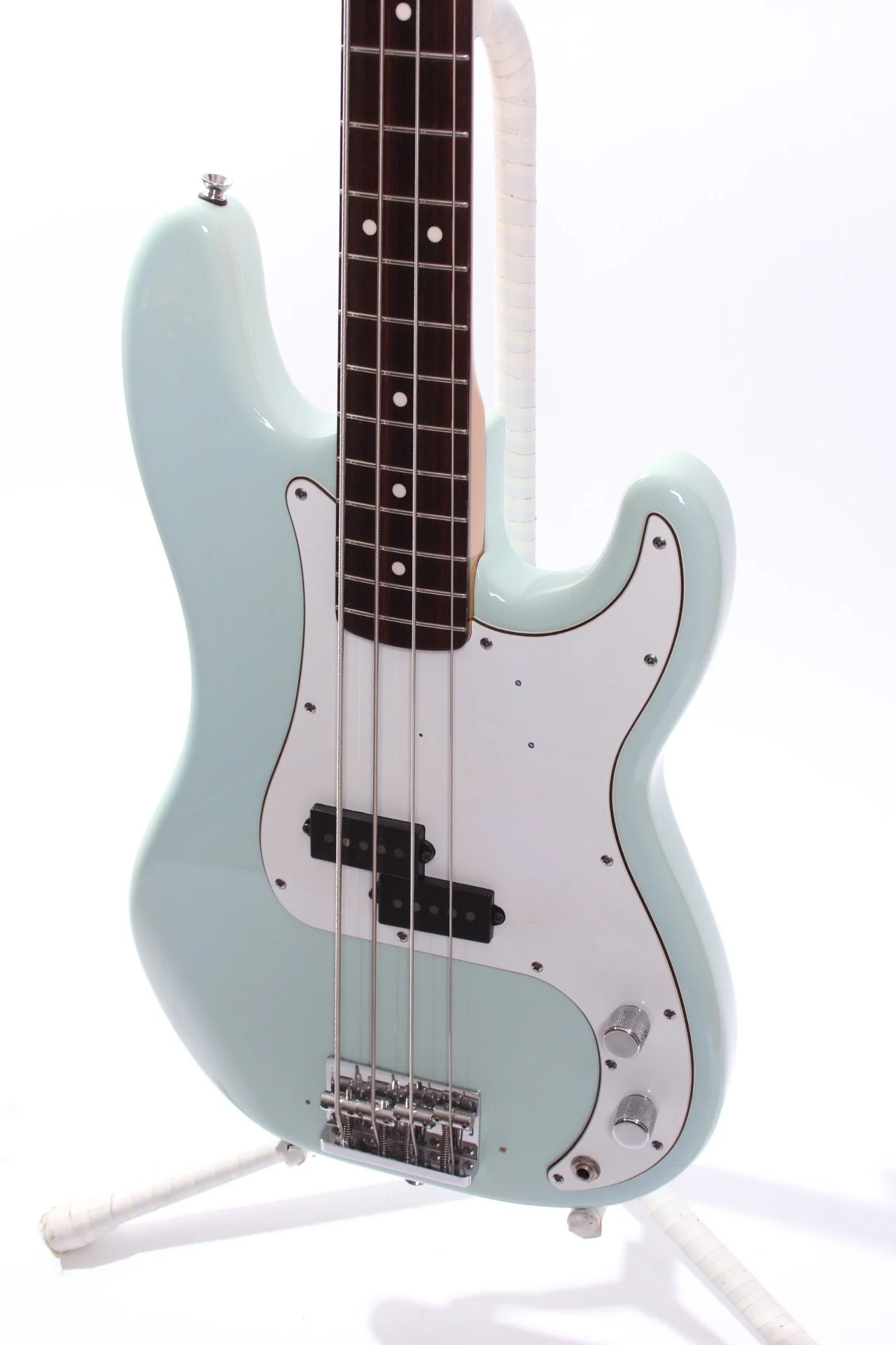 2008 Squier Classic Vibe 60s Precision Bass sonic blue - Image 3