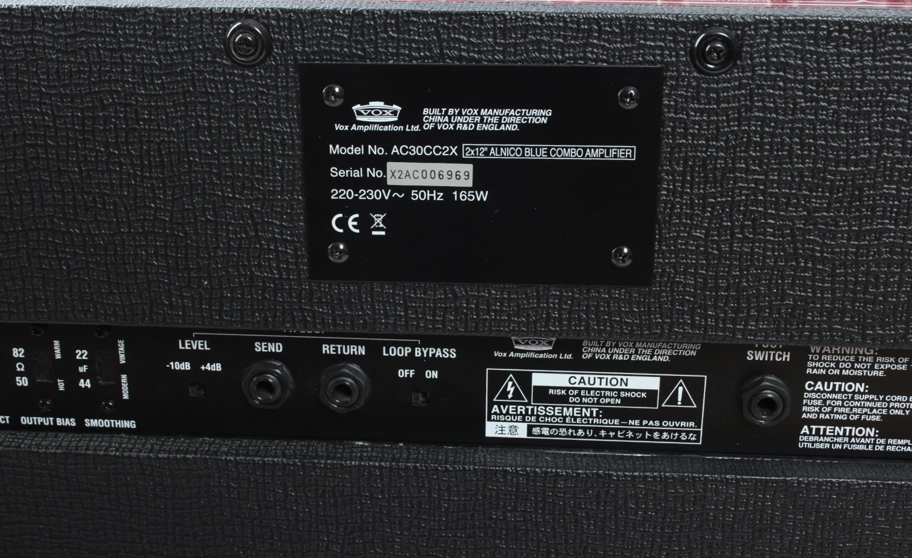 2008 Vox AC30CC2X Custom black - Image 10