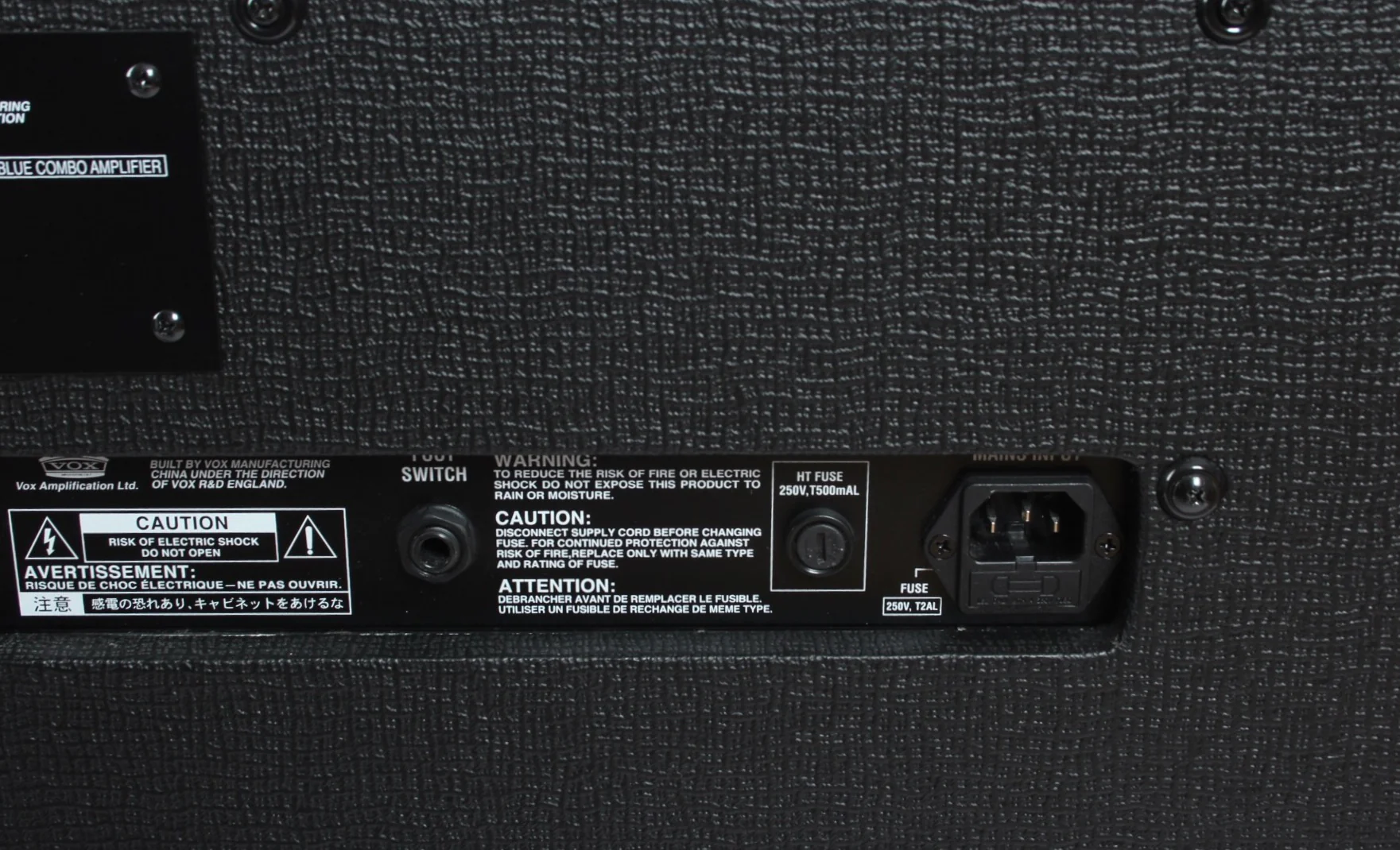 2008 Vox AC30CC2X Custom black - Image 11