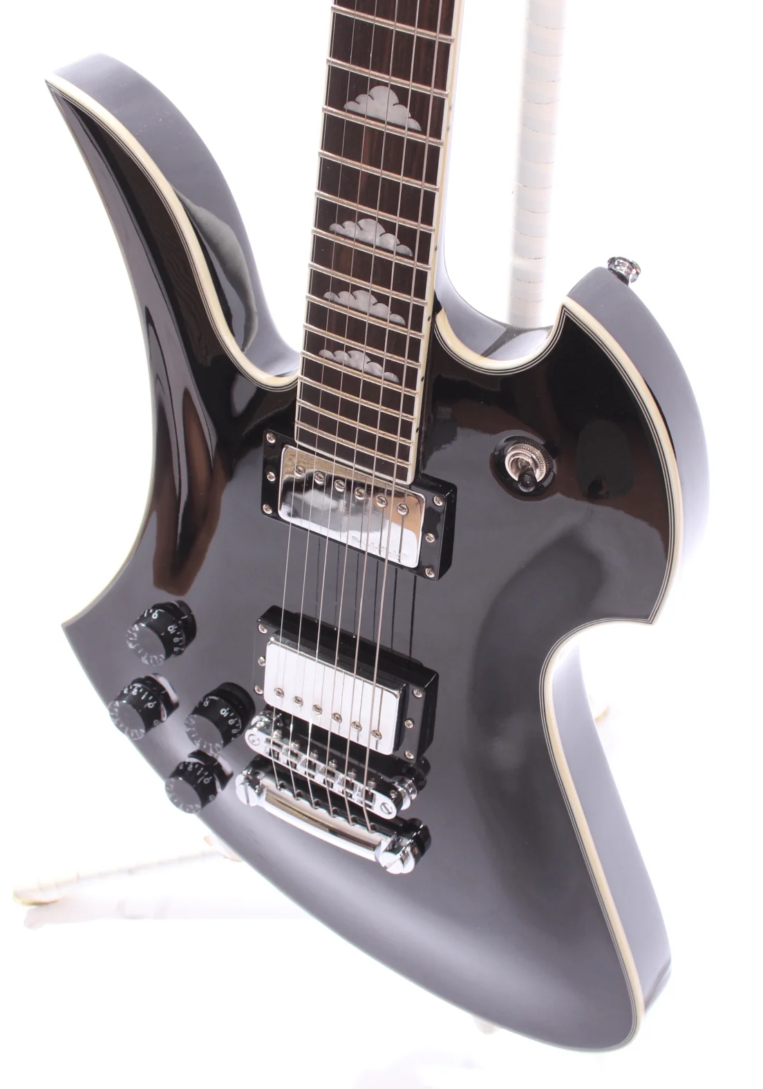 2009 B.C. Rich Mockingbird Special lefty black - Image 3