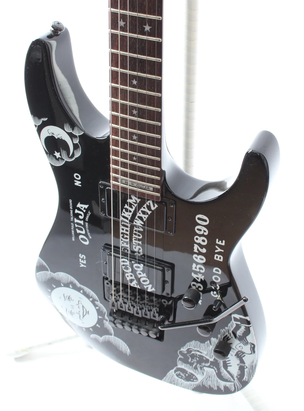 2009 ESP LTD Ouija Kirk Hammett Signature black - Image 3