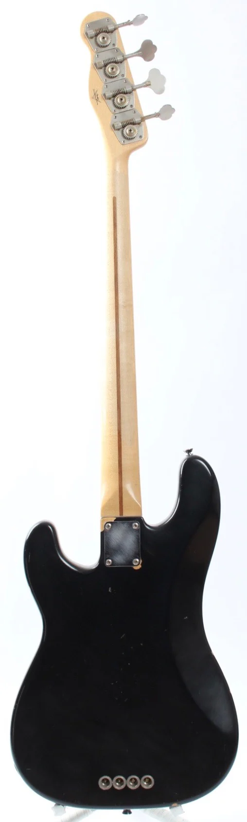 2009 Fender 1955 Precision Bass Custom Shop NOS Relic black - Image 8