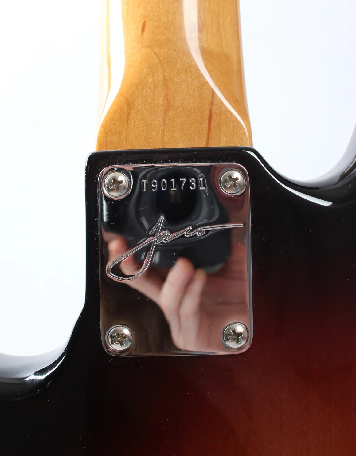 2009 Fender Jaco Pastorius Jazz Bass fretless sunbust - Image 11