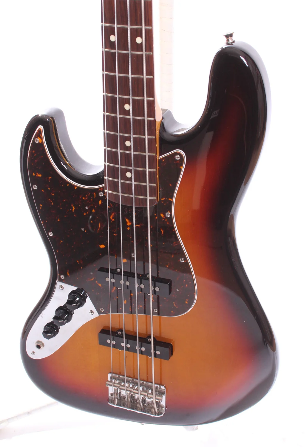 2009 Fender Jazz Bass 62 Reissue lefty sunburst - Image 3