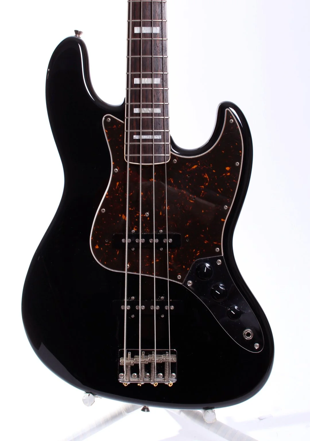 2009 Fender Jazz Bass '66 Reissue black - Image 6