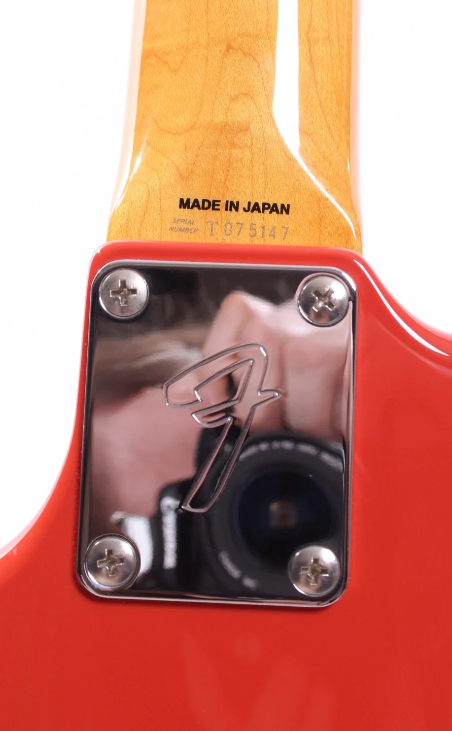 2009 Fender Mustang Bass 66 Reissue fiesta red - Image 11