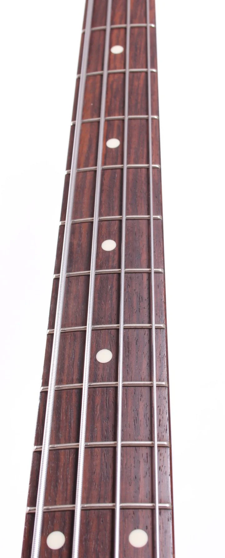2009 Fender Mustang Bass 66 Reissue fiesta red - Image 4