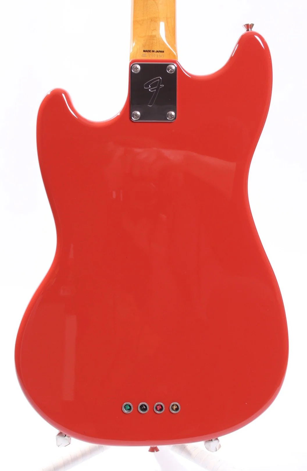 2009 Fender Mustang Bass 66 Reissue fiesta red - Image 7