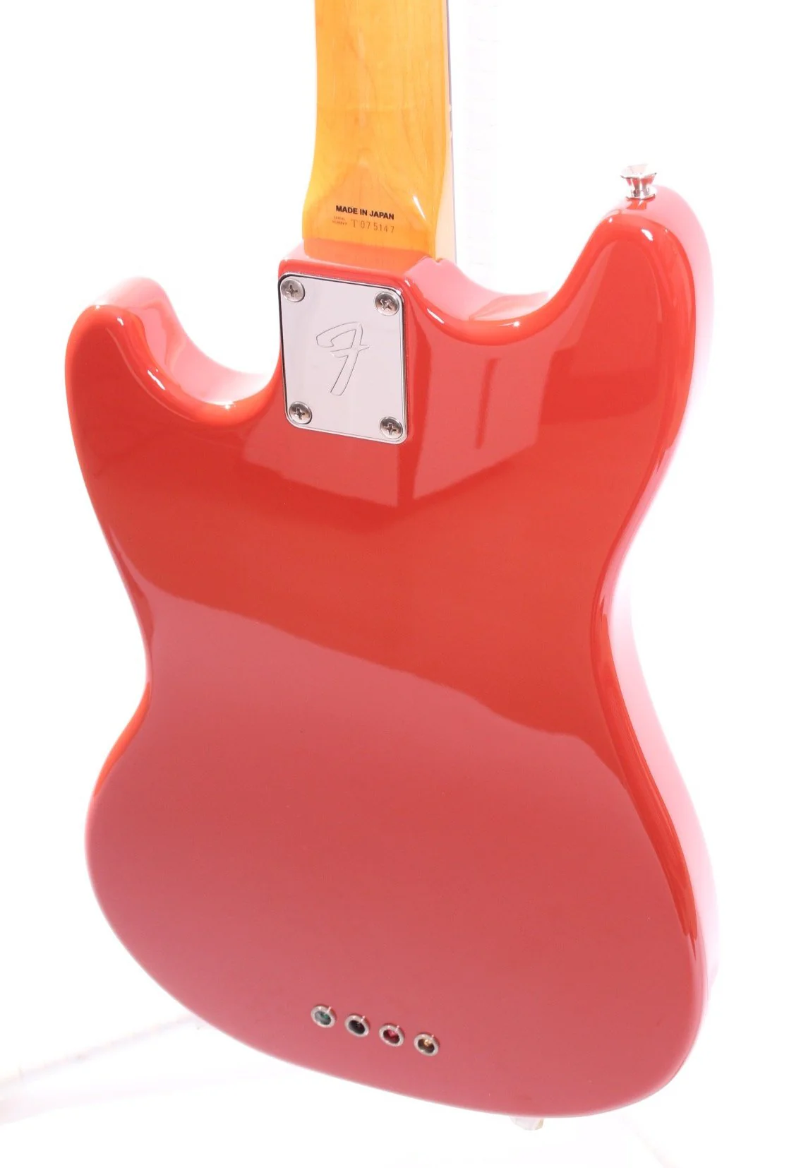 2009 Fender Mustang Bass 66 Reissue fiesta red - Image 8