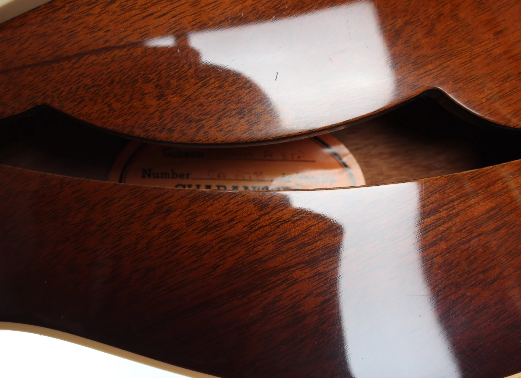 2009 Gibson Custom Shop Johnny A Standard natural walnut - Image 11