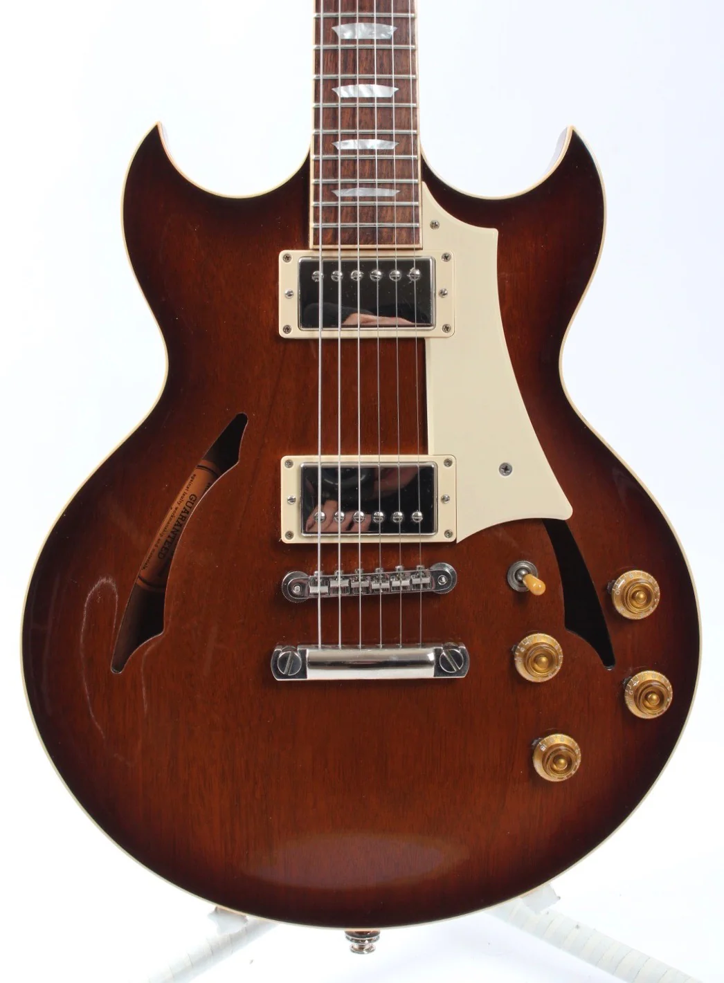 2009 Gibson Custom Shop Johnny A Standard natural walnut - Image 2