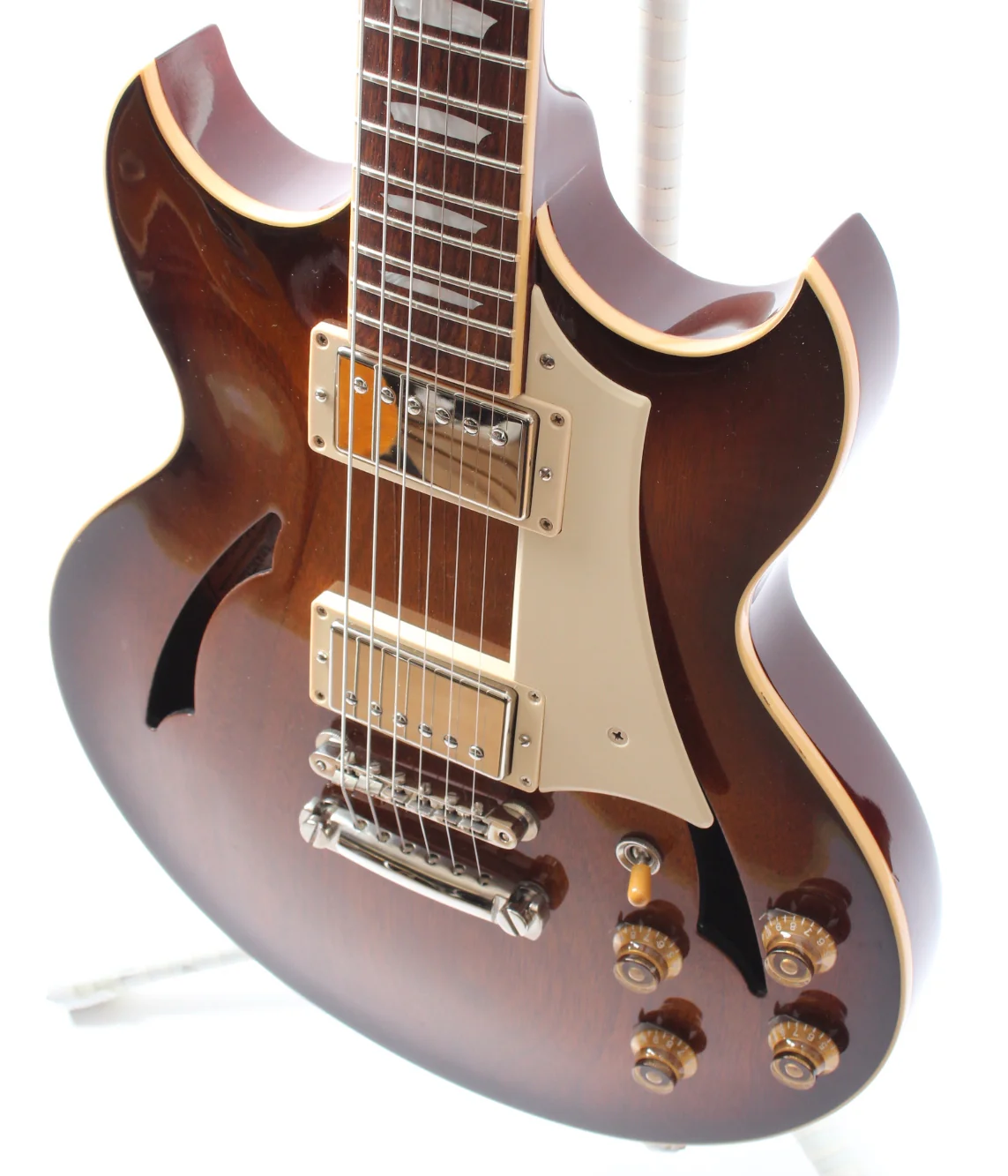 2009 Gibson Custom Shop Johnny A Standard natural walnut - Image 3