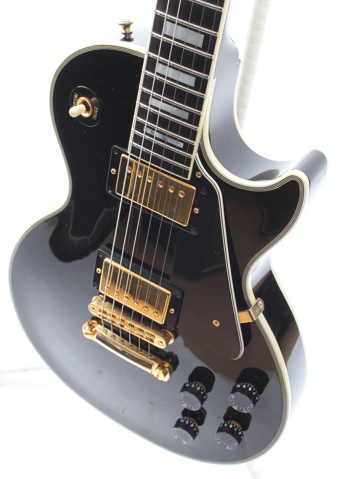 2009 Gibson Les Paul Custom ebony - Image 3