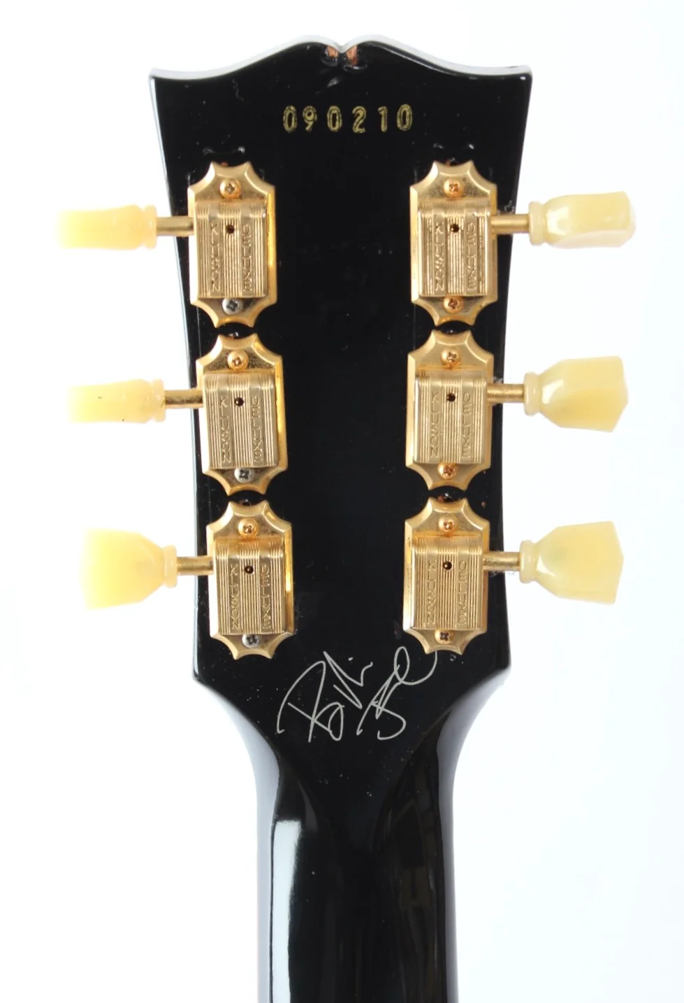 2009 Gibson Les Paul Junior Billie Joe Armstrong Mike Dimkich ebony - Image 10