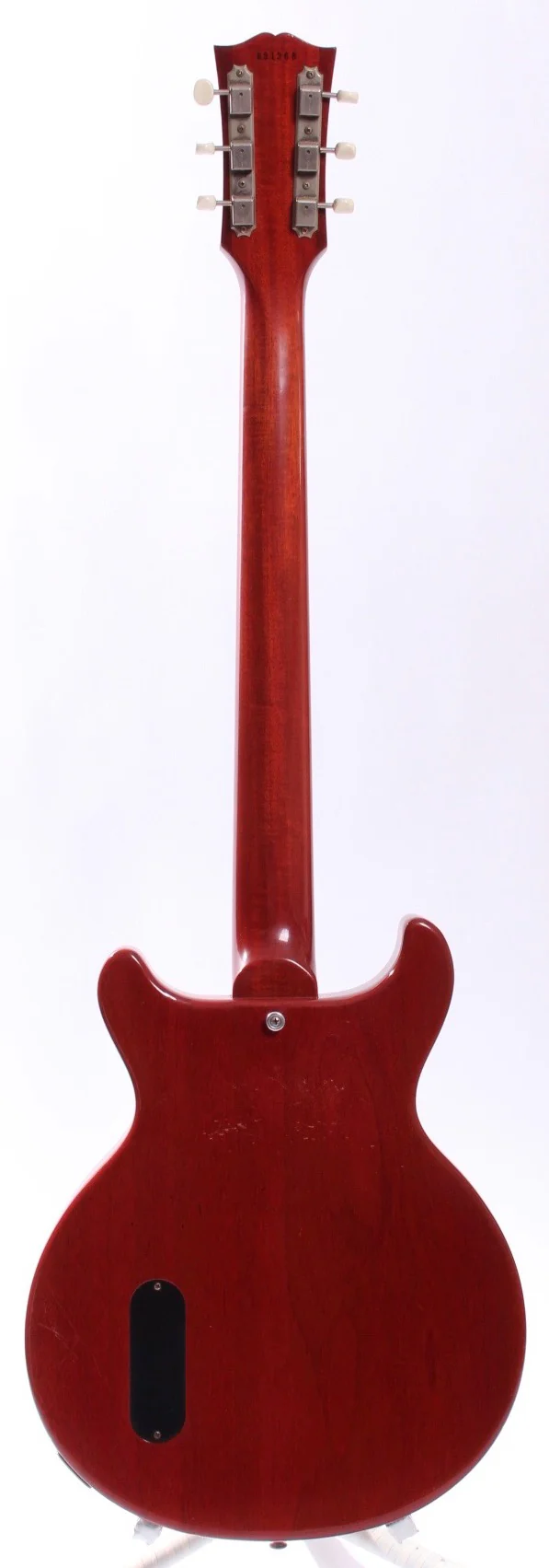 2009 Gibson Les Paul Junior DC Historic 58 Reissue Custom Shop cherry red - Image 6
