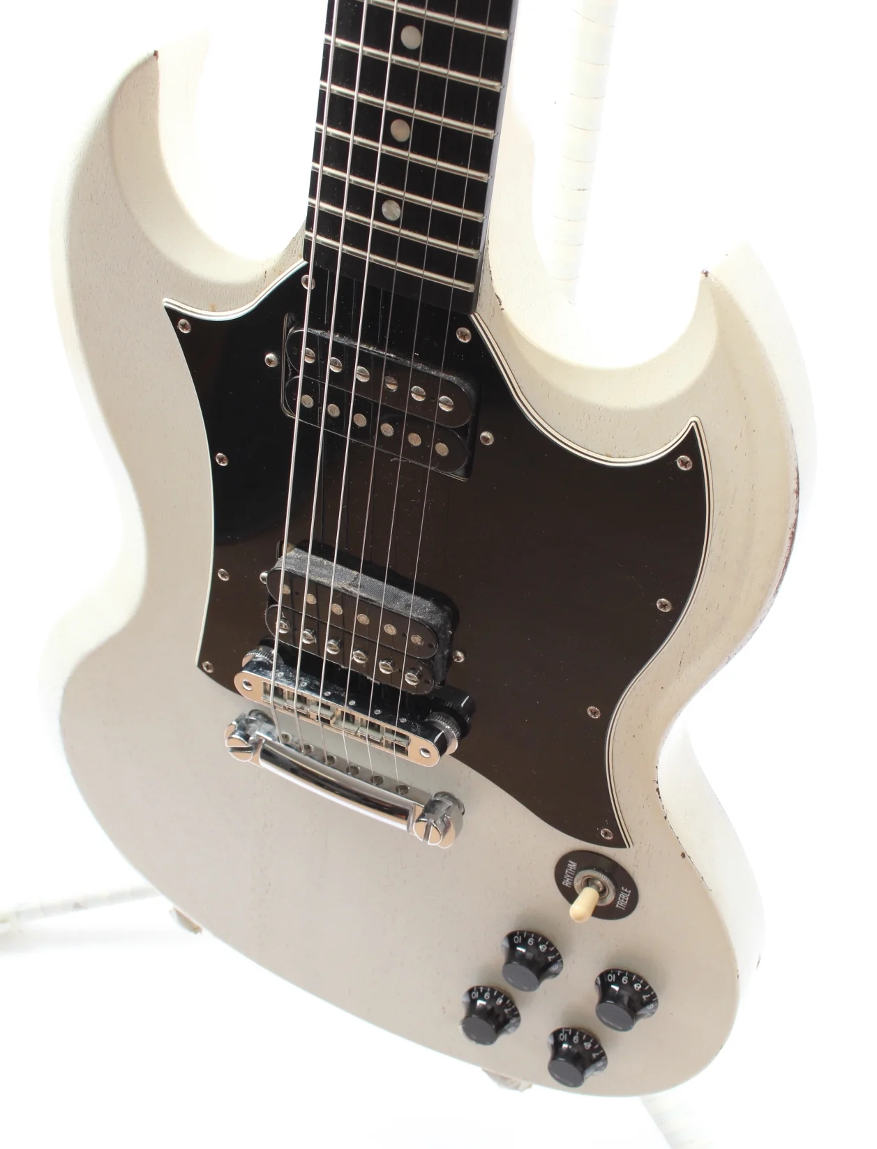 2009 Gibson SG Special faded tv white - Image 3