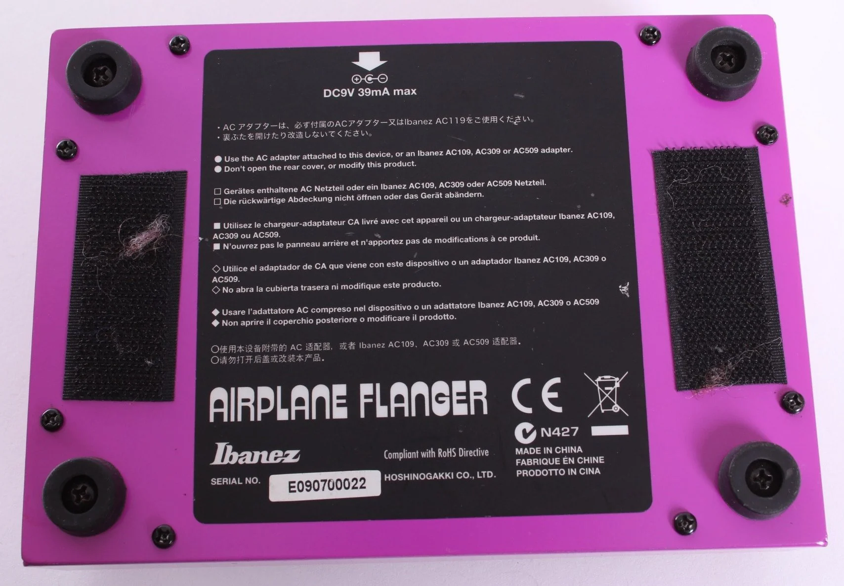 2009 Ibanez AF2 Airplane Flanger - Image 4