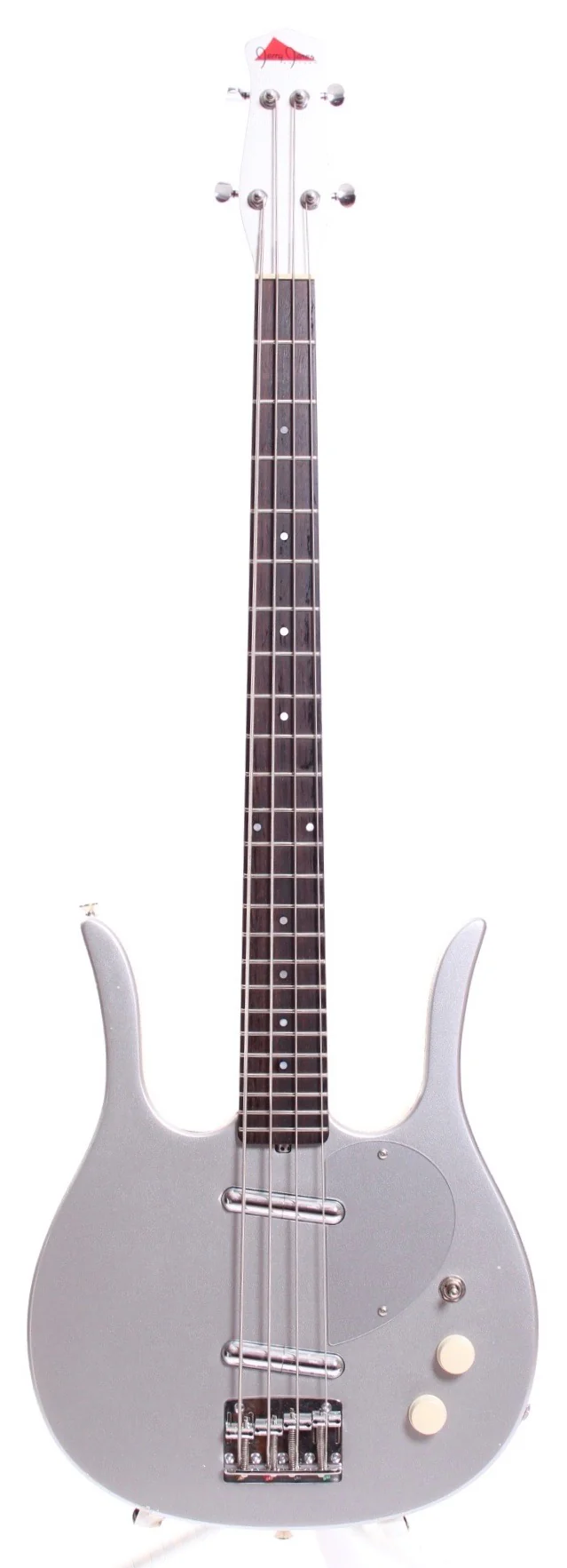 2009 Jerry Jones Longhorn Bass silver metallic
