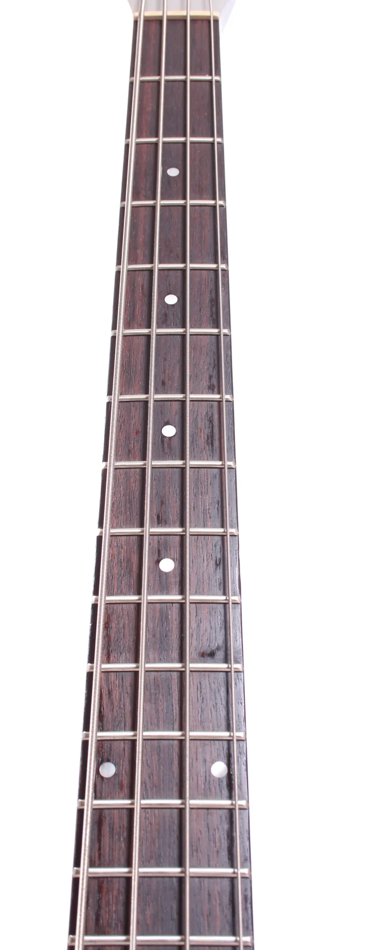 2009 Jerry Jones Longhorn Bass silver metallic - Image 4