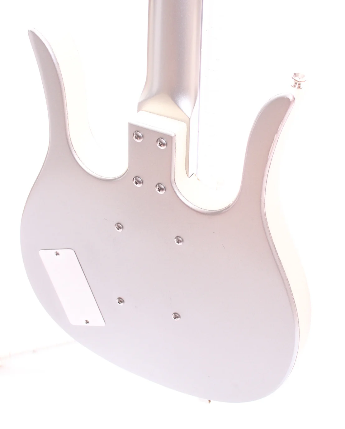 2009 Jerry Jones Longhorn Bass silver metallic - Image 8