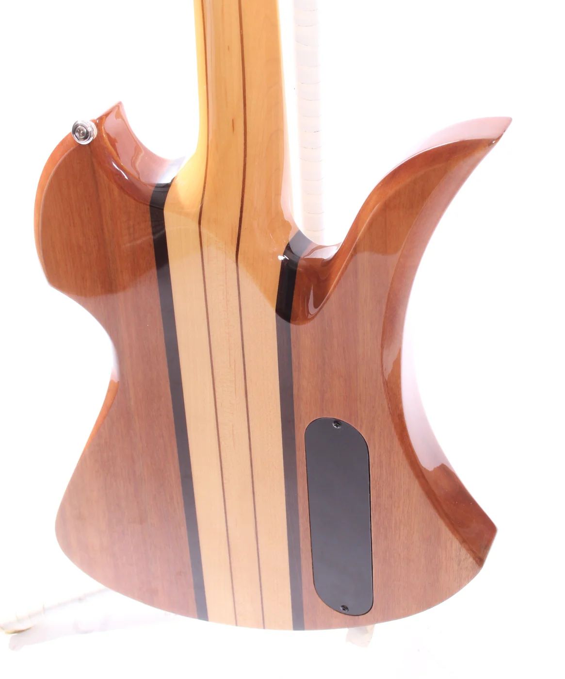 2010 B.C. Rich Mockingbird Exotic Classic lefty natural - Image 8