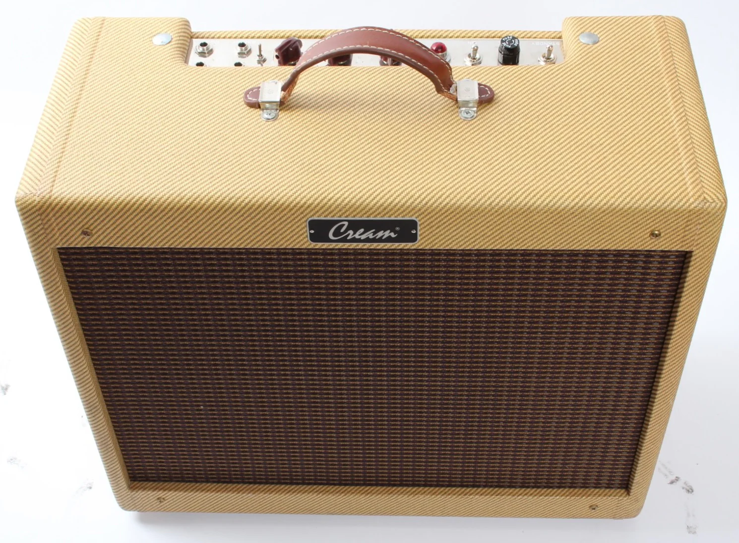 2010 Cream Amps Tweed-Sound 20 MKIII Combo 112 tweed - Image 2