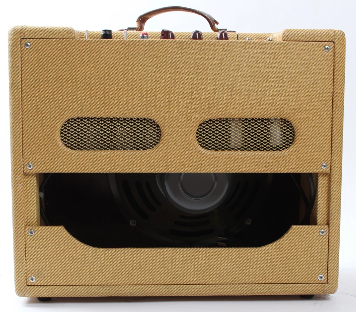 2010 Cream Amps Tweed-Sound 20 MKIII Combo 112 tweed - Image 4