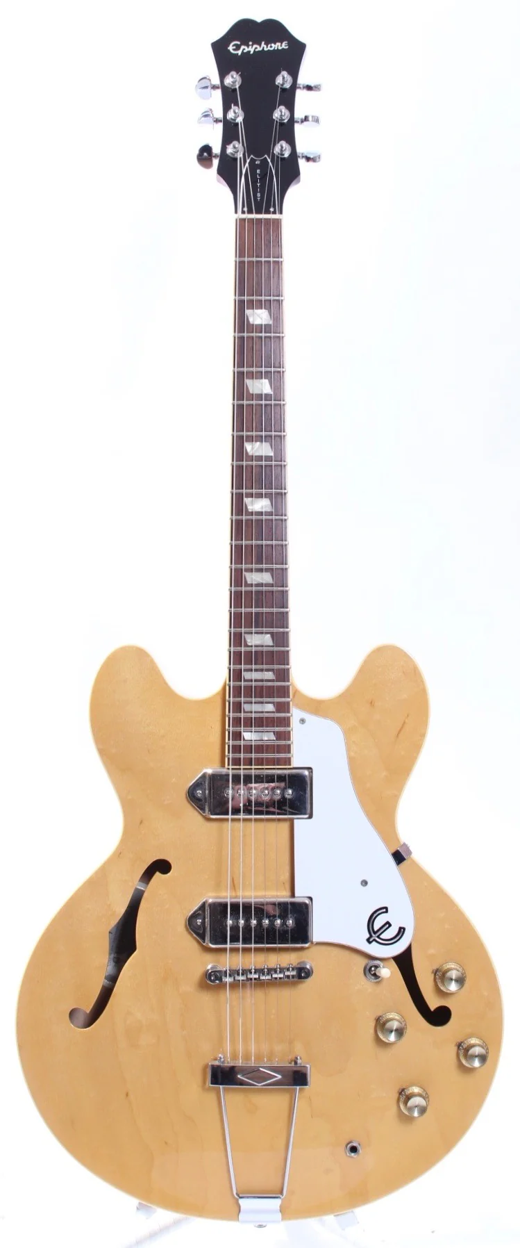 2010 Epiphone Elitist 1965 Casino, natural