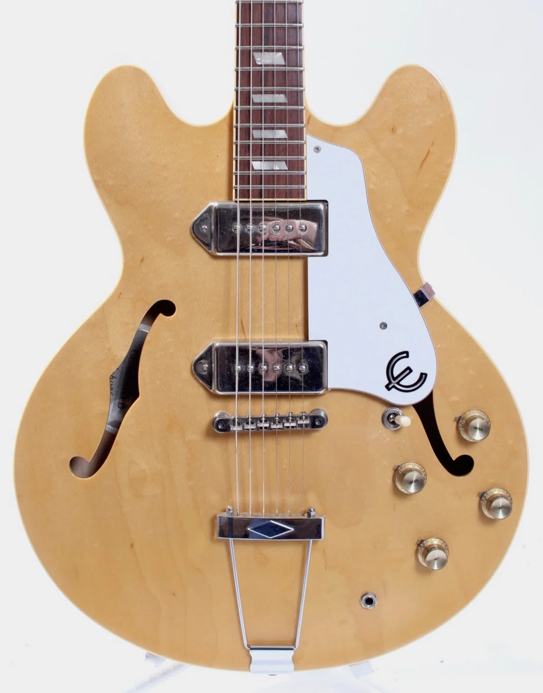 2010 Epiphone Elitist 1965 Casino, natural - Image 2